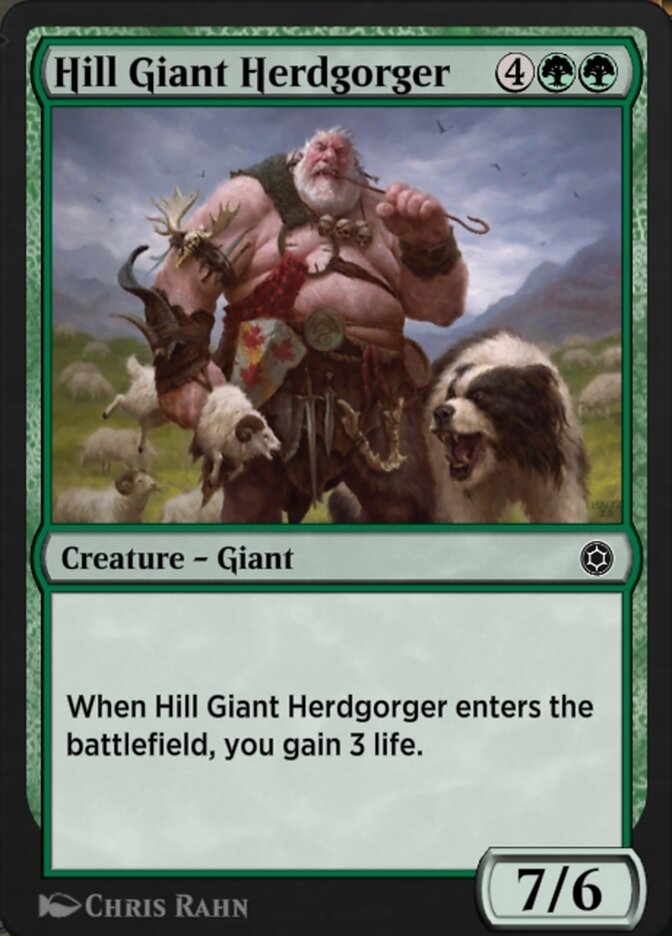 Hill Giant Herdgorger (Alchemy Horizons: Baldur's Gate #213)