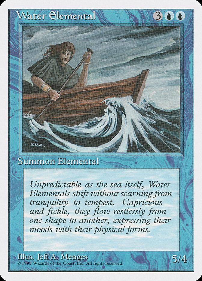 Water Elemental (Fourth Edition #115)