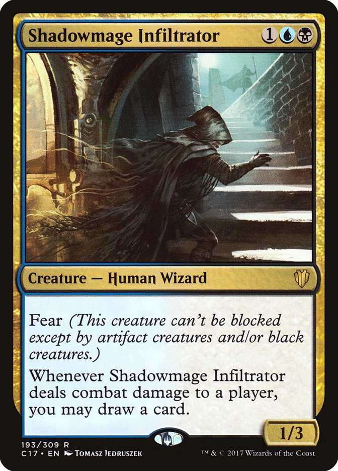 Shadowmage Infiltrator (Commander 2017 #193)