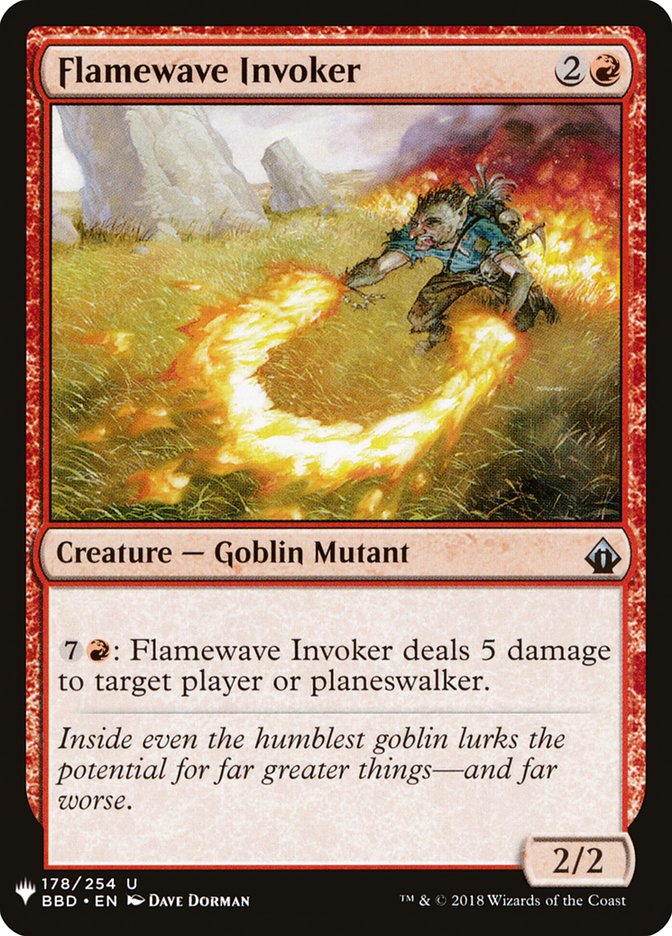 Flamewave Invoker (The List #BBD-178)