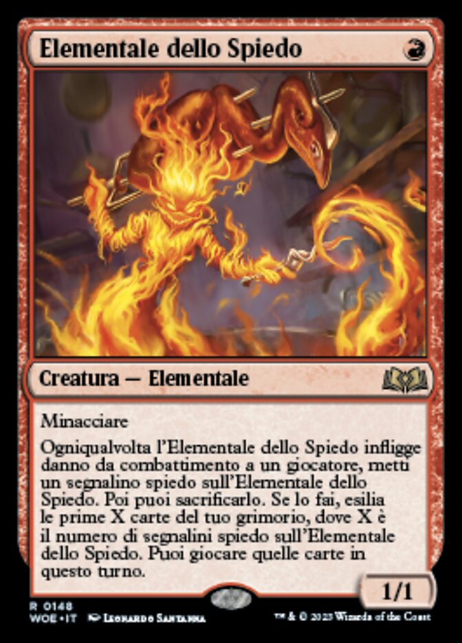 Rotisserie Elemental (Wilds of Eldraine #148)