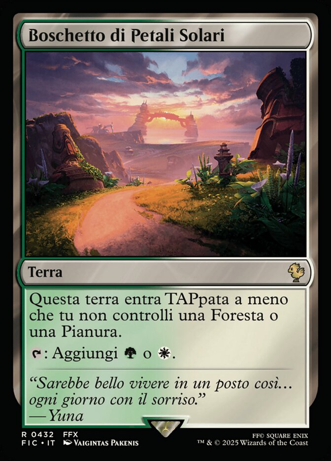 Boschetto di Petali Solari