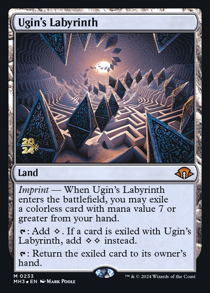 Ugin's Labyrinth (Modern Horizons 3 Promos #233s)