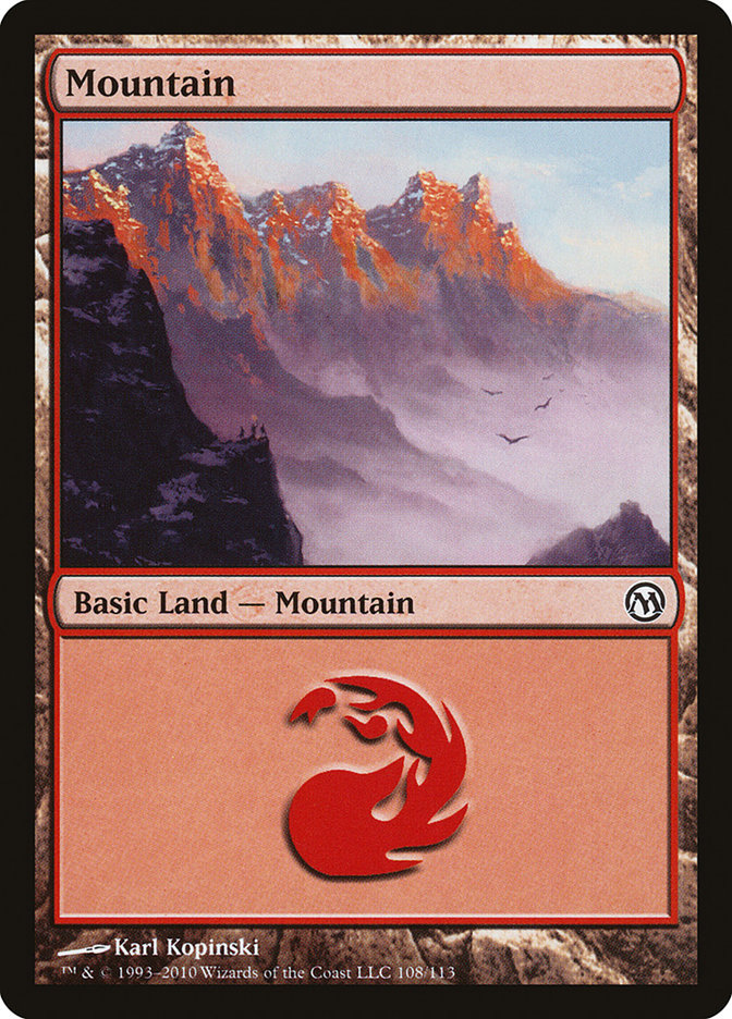 Mountain (Duels of the Planeswalkers #108)