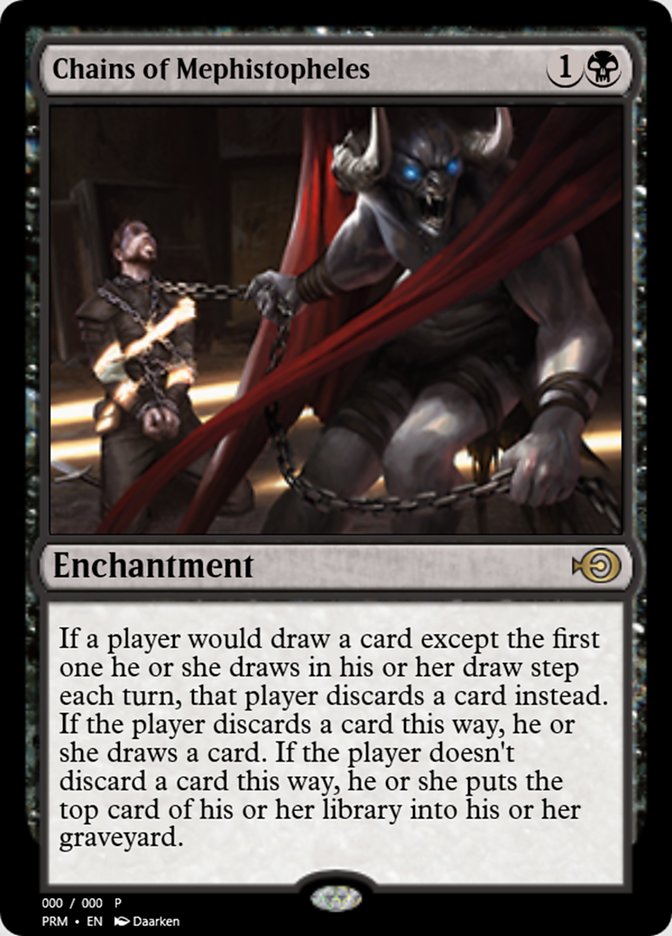Chains of Mephistopheles (Magic Online Promos #65646)