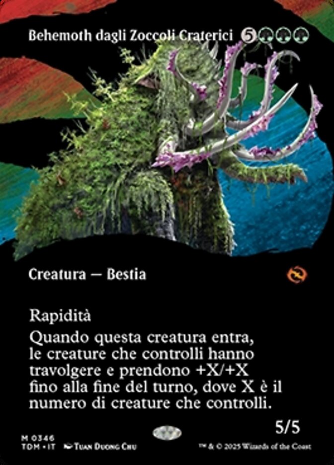 Behemoth dagli Zoccoli Craterici