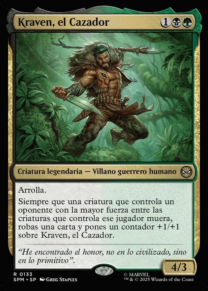 Kraven, el Cazador