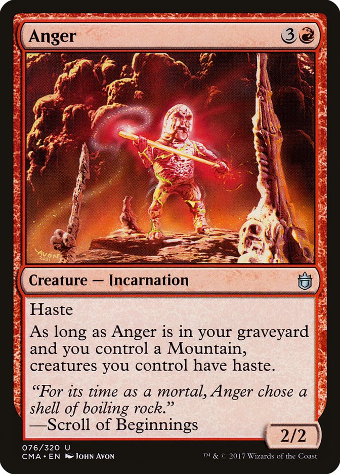 Anger (Commander Anthology #76)