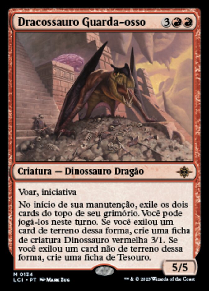Bonehoard Dracosaur (The Lost Caverns of Ixalan #134)
