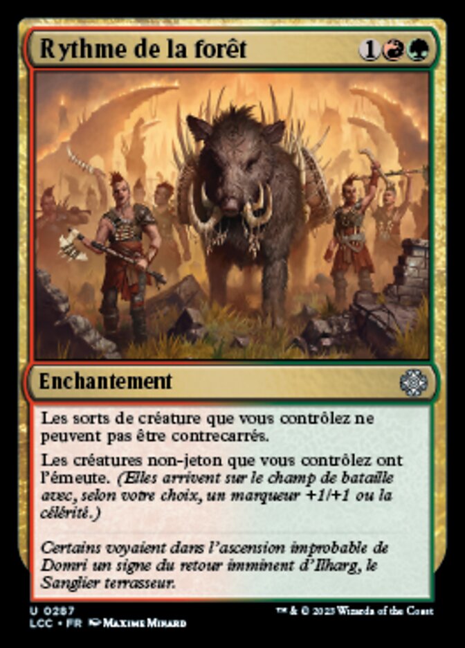 Rhythm of the Wild (The Lost Caverns of Ixalan Commander #287)