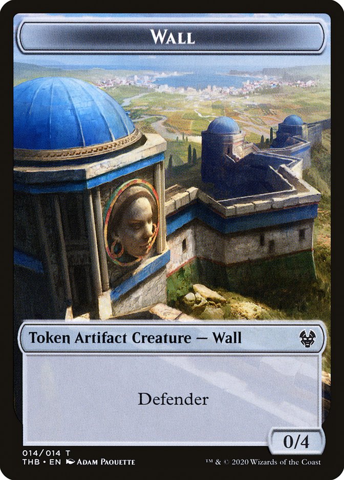 Wall (Theros Beyond Death Tokens #14)