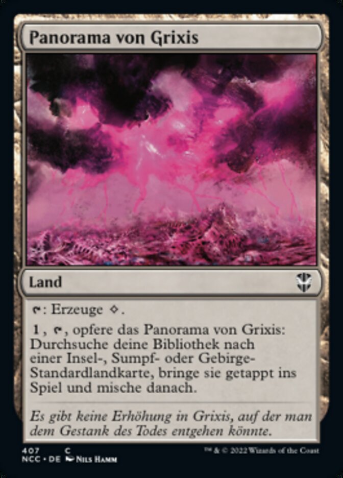 Grixis Panorama (New Capenna Commander #407)