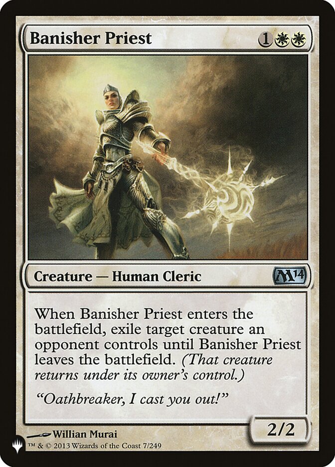 Banisher Priest (The List #M14-7)