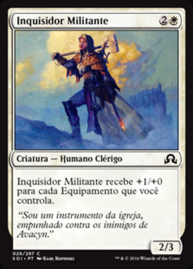Militant Inquisitor (Shadows over Innistrad #26)