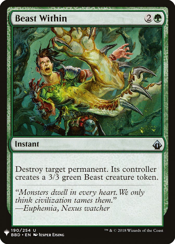 Beast Within (The List #BBD-190)