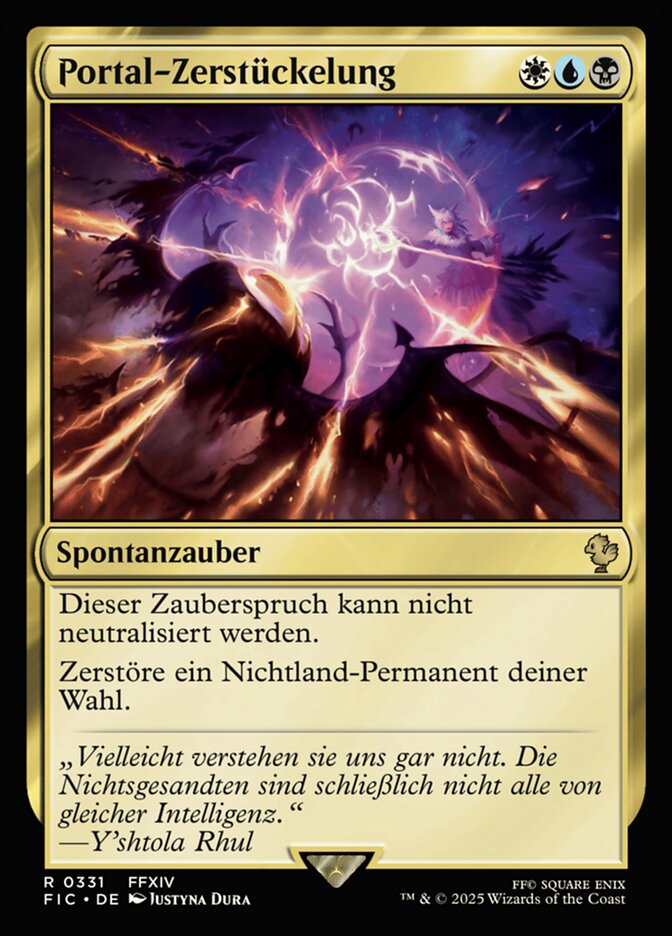 Portal-Zerstückelung