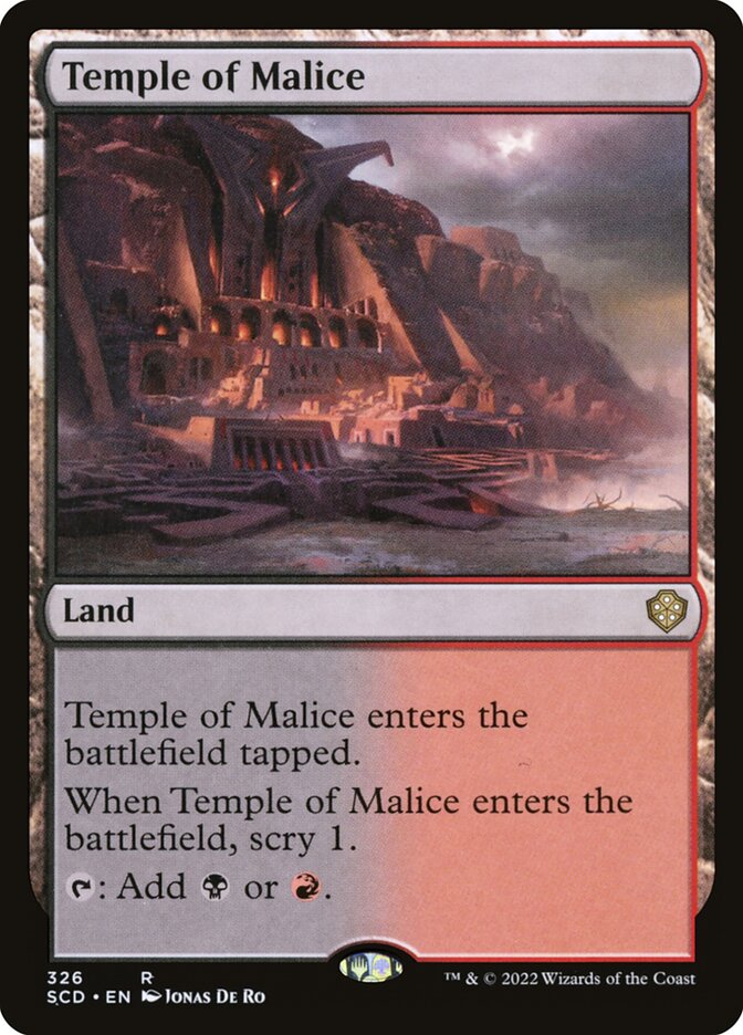 Temple of Malice (Starter Commander Decks #326)