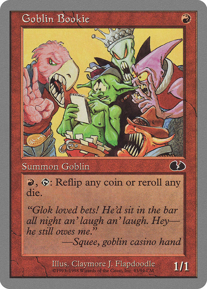 Goblin Bookie (Unglued #43)