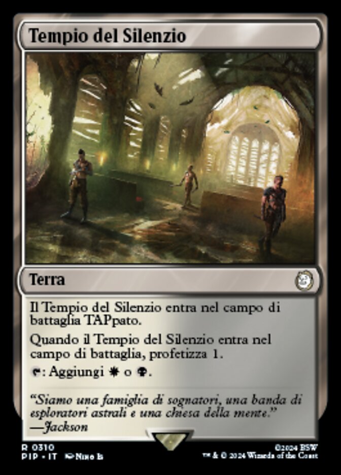 Tempio del Silenzio