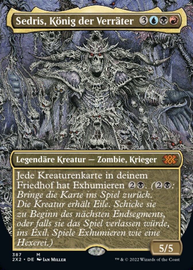 Sedris, the Traitor King (Double Masters 2022 #387)