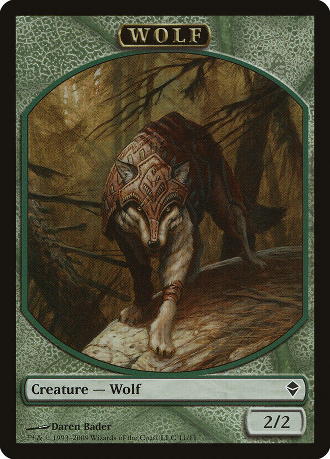 Wolf (Zendikar Tokens #11)