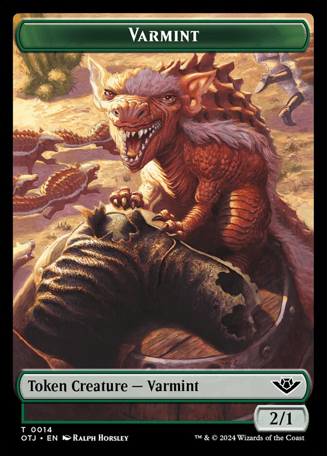 Varmint (Outlaws of Thunder Junction Tokens #14)