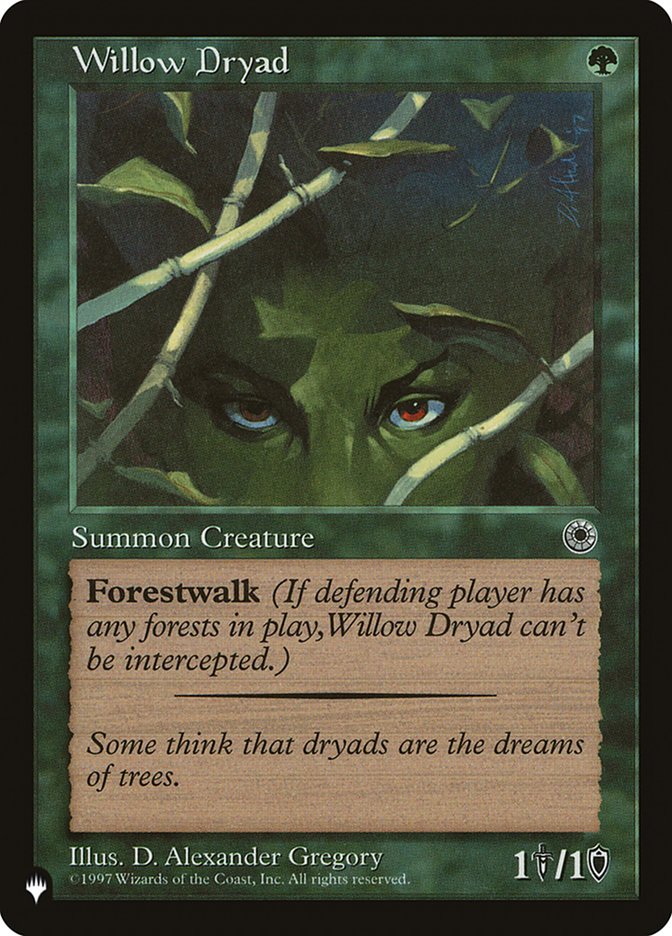 Willow Dryad (The List #POR-193)