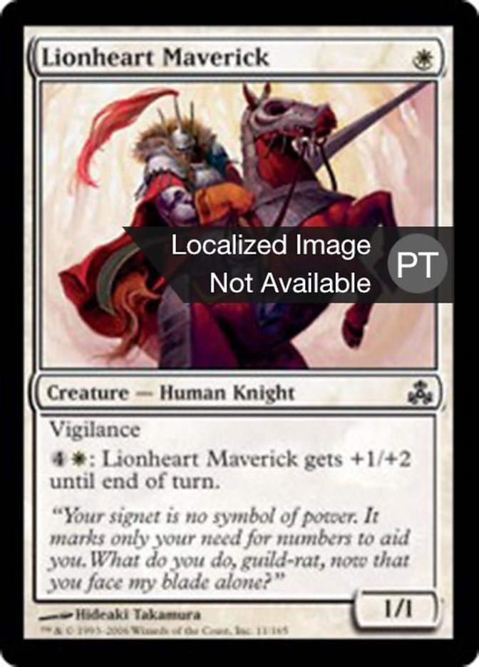 Lionheart Maverick (Guildpact #11)
