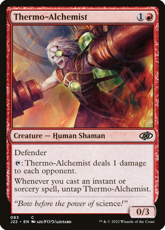 Thermo-Alchemist (Jumpstart 2022 #83)