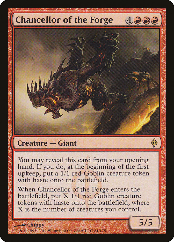 Chancellor of the Forge (New Phyrexia #81)