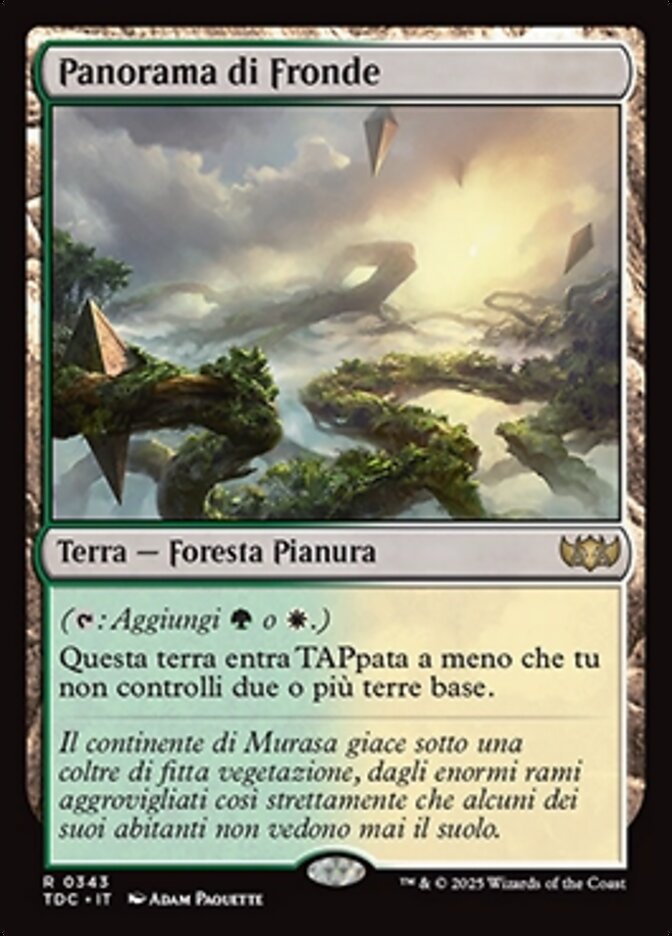 Panorama di Fronde