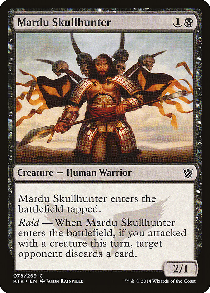 Mardu Skullhunter (Khans of Tarkir #78)