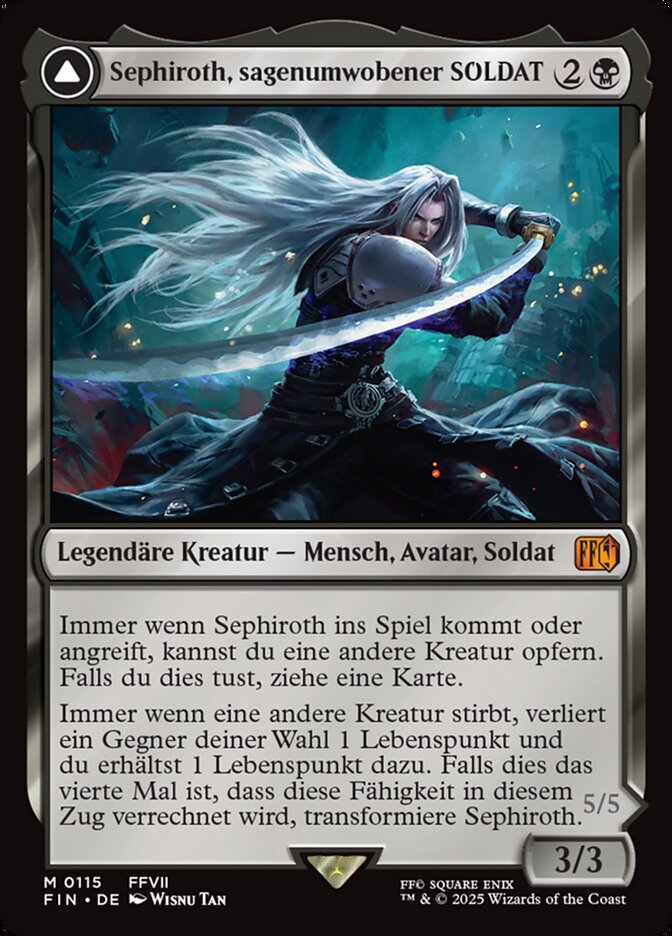 Sephiroth, Fabled SOLDIER