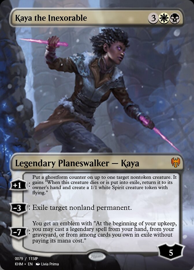 Kaya the Inexorable (Magic Online Promos #88358)