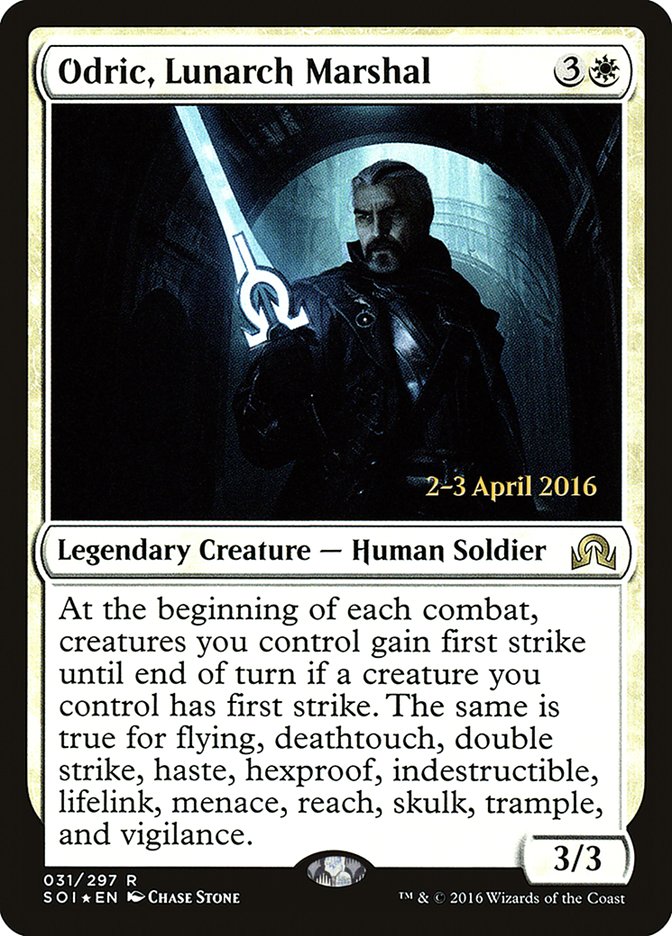 Odric, Lunarch Marshal (Shadows over Innistrad Promos #31s)