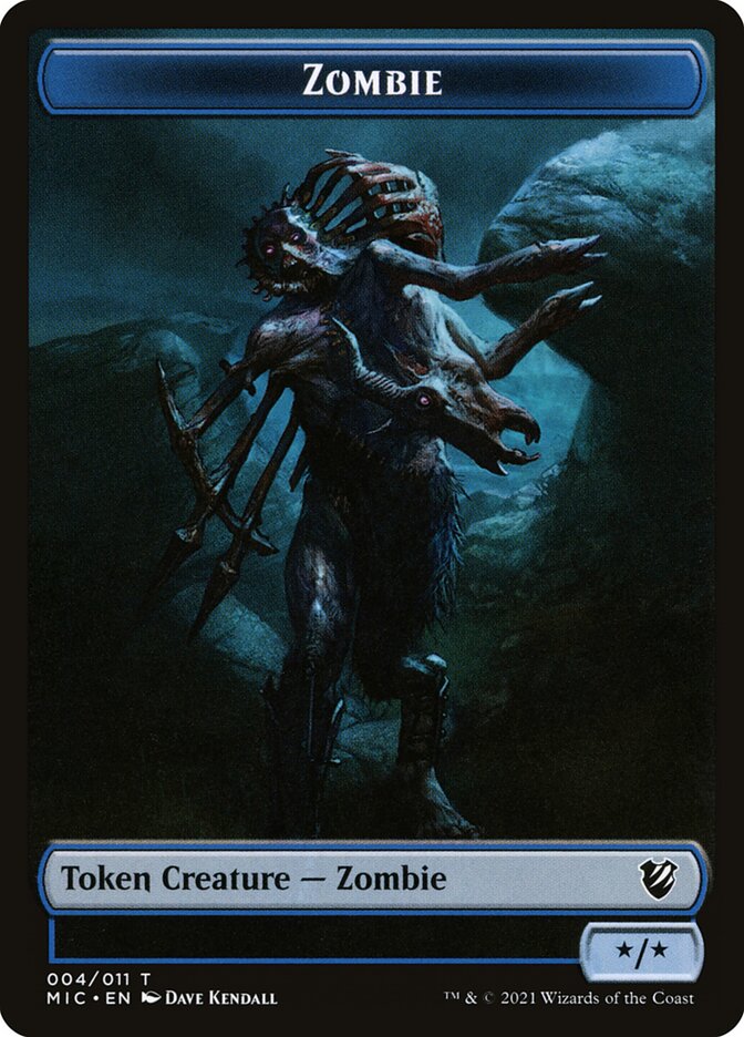 Zombie (Midnight Hunt Commander Tokens #4)