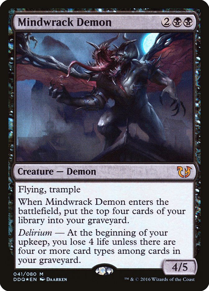 Mindwrack Demon (Duel Decks: Blessed vs. Cursed #41)