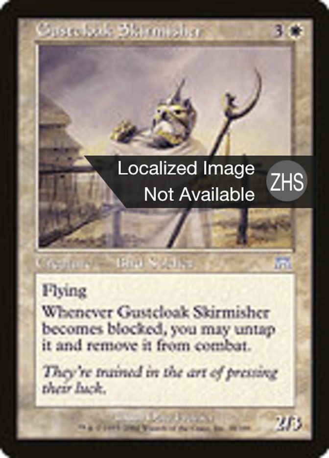 Gustcloak Skirmisher (Onslaught #38)