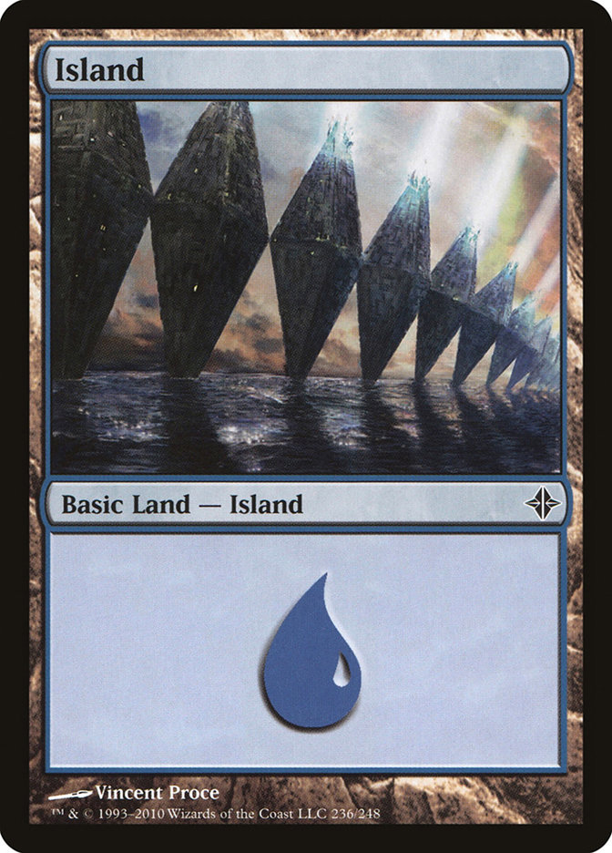Island (Rise of the Eldrazi #236)