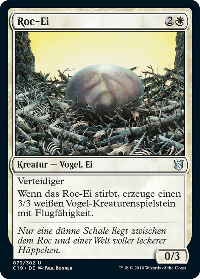 Roc Egg (Commander 2019 #73)
