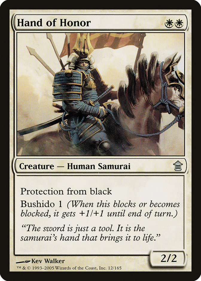 Hand of Honor (Saviors of Kamigawa #12)