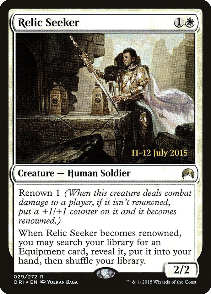 Relic Seeker (Magic Origins Promos #29s)