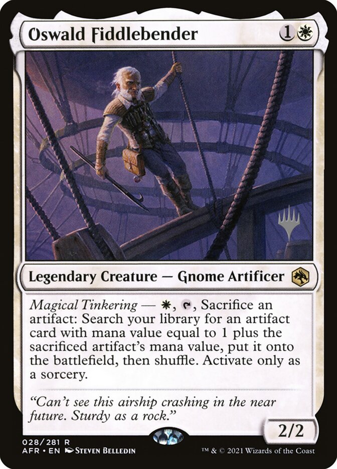 Oswald Fiddlebender (Adventures in the Forgotten Realms Promos #28p)