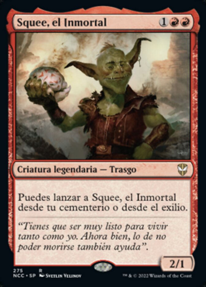 Squee, the Immortal (New Capenna Commander #275)