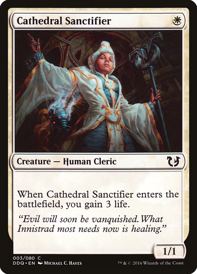 Cathedral Sanctifier (Duel Decks: Blessed vs. Cursed #3)