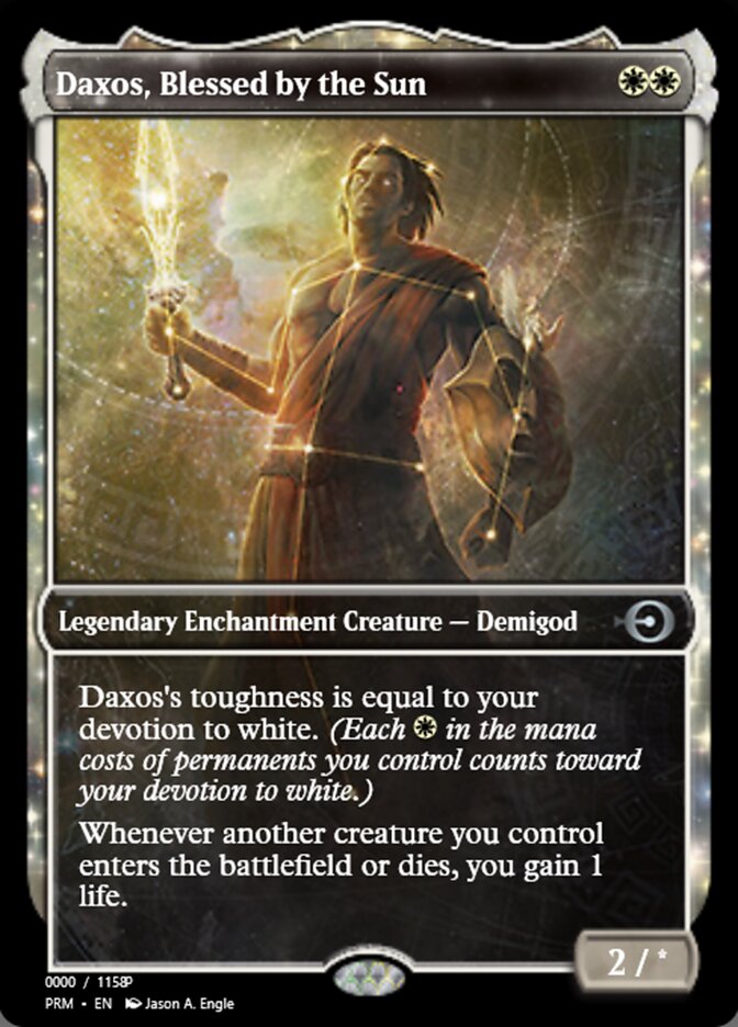 Daxos, Blessed by the Sun (Magic Online Promos #79869)