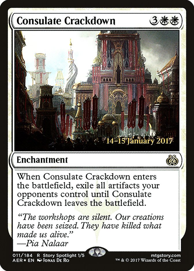 Consulate Crackdown (Aether Revolt Promos #11s)