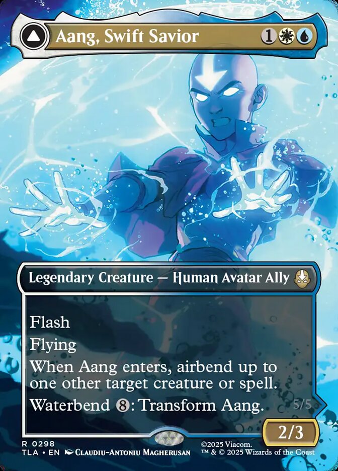 Aang, Swift Savior // Aang and La, Ocean's Fury