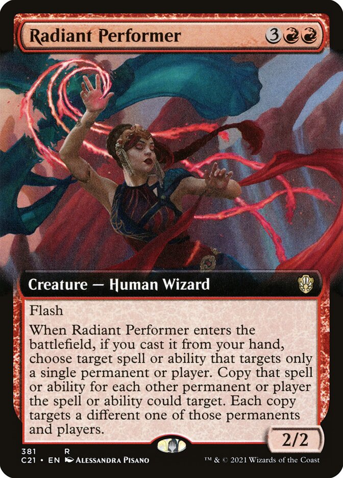 Radiant Performer (Commander 2021 #381)