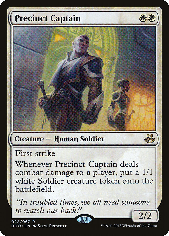 Precinct Captain (Duel Decks: Elspeth vs. Kiora #22)